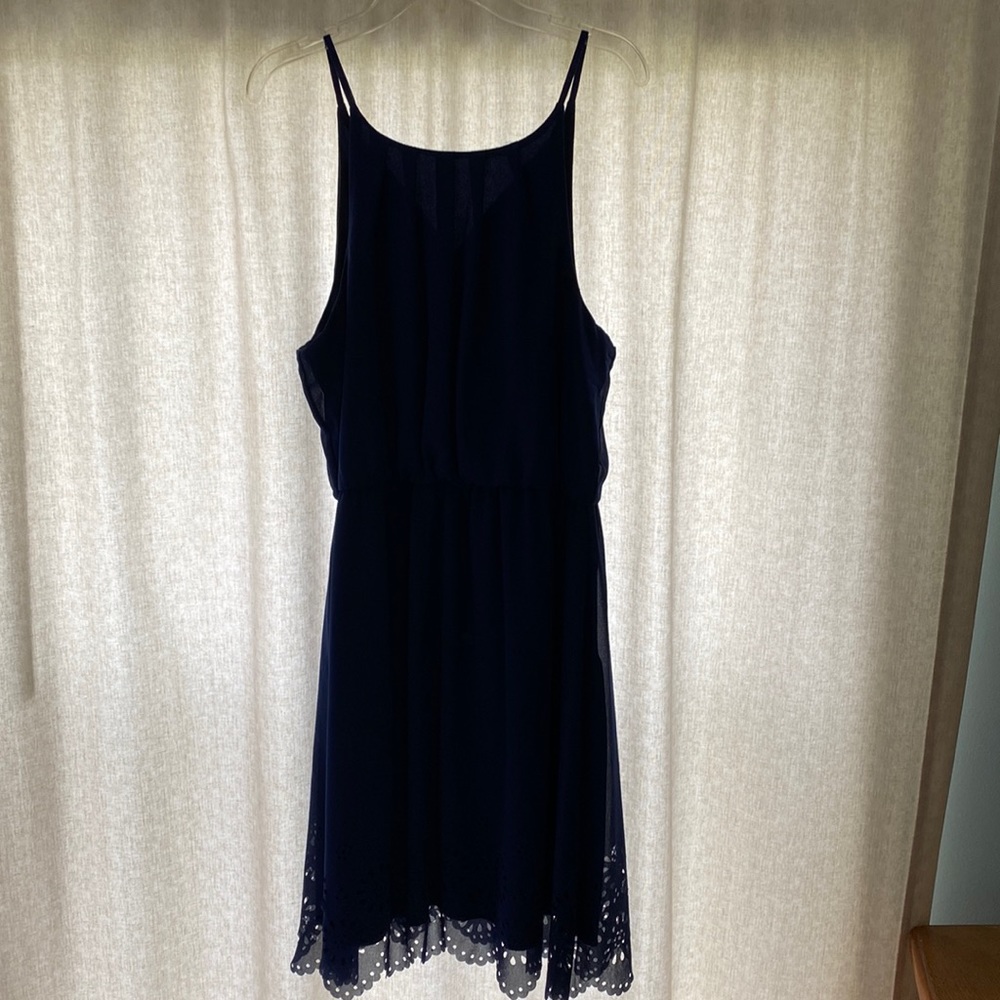 Navy blue dress